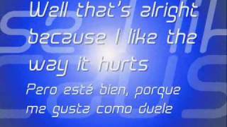 Eminem ft Rihanna  Love the Way You Lie  LYRICS  LETRA ESPAÑOL [upl. by Saoj]