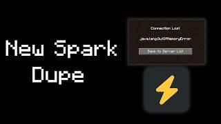 Minecraft New Spark Login Dupe  Paper 1204 Exploit [upl. by Arabeila]