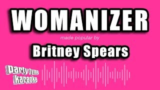 Britney Spears  Womanizer Karaoke Version [upl. by Kalmick]