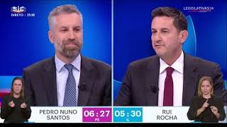 PS vs IL  Pedro Nuno Santos vs Rui Rocha  Eleições Legislativas 2024 [upl. by Ennove]