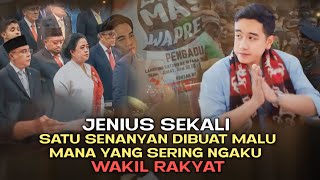 Jenius sekali  Trobosan baru wapres gibran buat malu yang sering ngaku wakil raktyat [upl. by Hanforrd]