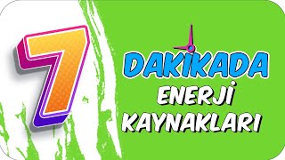 7dkda ENERJI KAYNAKLARI [upl. by Eidnak]