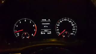 VW Scirocco 14 TSI fuel consumption after 930km trip [upl. by Lindblad]