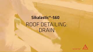 Eng Sikalastic 560 Liquid applied roof waterproofing membrane [upl. by Enomsed998]