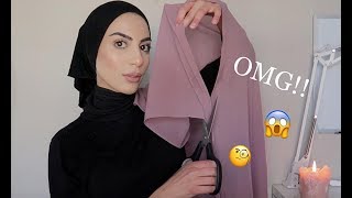 Hijab Tutorial How To Style A Ready Made Hijab  Super Easy [upl. by Nitsyrk]