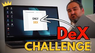 I REPLACED my laptop with Samsung DeX for 7 days [upl. by Pollock]