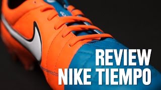 Review botas Nike Tiempo Legend V Neo Turquoise [upl. by Eynaffit]