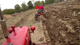 Plowing with Farmall Cubs [upl. by Niloc]