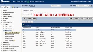 Basic Voicemail Auto Attendant 1 [upl. by Woodson]