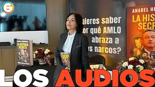 Anabel Hernández revela audios que dice sustentan su libro AMLO y el Cártel de Sinaloa [upl. by Spearman]