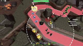 Tower Defense Simulator Roblox Got Phantom Minigunner and did Duo Fallen on Wreked Battlefield [upl. by Aggarwal]