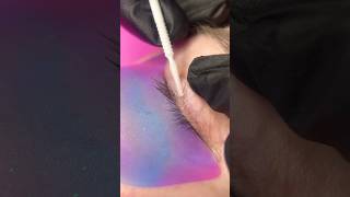 ⬆️ False Lash Line Lashes  How to deal with them Stick em down lashliftandtint lashlifthack [upl. by Wendel]