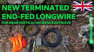 New Terminated EndFed Longwire for NVIS [upl. by Eenattirb182]