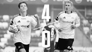 Sverre Nypan med hattrick mot Lillestrøm  Rosenborg  Lillestrøm 40 Highlights [upl. by Isabelita]