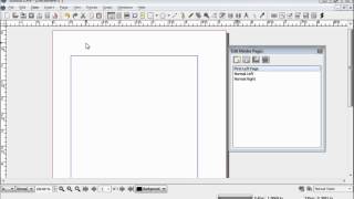 How to Typeset a Novel in Scribus Part 2 Master Pages [upl. by Akital]