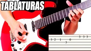 Aprende Como Leer Tablaturas de Guitarra Eléctrica en 3 minutos Curso de guitarra fácil TCDG [upl. by Alis]