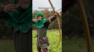 Medieval Archery  Wand Shooting medieval history longbow robinhood [upl. by Ailima51]