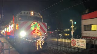 Railfanning and Chasing the Caltrain Holiday Train on December 2 2023 Feat Jingle Bells JPBX 503 [upl. by Attesor]