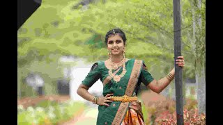 MEGHANA SAILAKSHMIs  half saree ceremony [upl. by Ecnadnak]