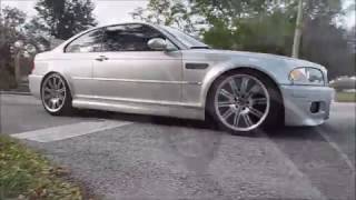 2003 BMW E46 M3 19 inch wheels SMG Quick Look [upl. by Kayley]