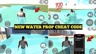 Indian Bike Driving 3D New Water Prop Cheat Code 🤯🔥 All New Secret Cheat Codes 😍 Harsh in Game [upl. by Olimpia820]