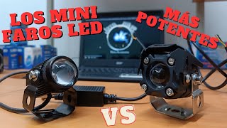 ✅ Como Son Las Mini Exploradoras Led mas Potentes para Motos  Driving Light JAZO BIKER [upl. by Sidoeht]