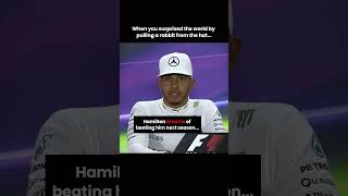 When Lewis Hamilton was unaware of Nico Rosbergs decision to retire from Formula 1 [upl. by Adnalay]