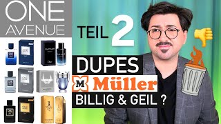 Geile Männer DUPES vom Müller 🤩 oder wieder nur La Rive Schrott  Ich teste ONE AVENUE Düfte [upl. by Etyak]