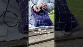 Tote Bag Sewing Tutorial [upl. by Nosmirc]