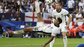 Jude Bellingham BICYCLE GOAL 905  England vs Slovakia 11 Extended Highlights  UEFA EURO 2024 [upl. by Norra]