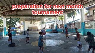 NOVEMBER TOURNAMENT BATANG PINOY 2024 PREPARATION UNDER 14 YEARS OLD [upl. by Ydnes]