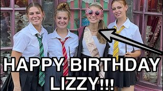 Happy 15TH BIRTHDAY LIZZY 15TH Birthday in HOGWARTS [upl. by Ykcim712]