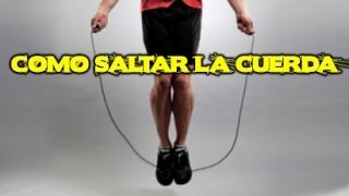 Como Saltar La Cuerda [upl. by Ytrebil]