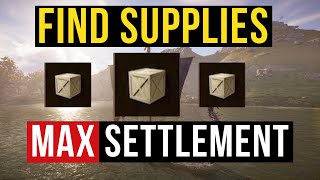 Find Supplies for Your Settlement Without Raids Supply Chest Locations  Assassins Creed Valhalla [upl. by Bert]