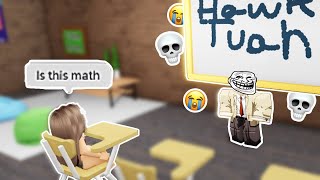 I BECAME A TEACHER IN ROBLOX Voice Chat Trolling [upl. by Cherian]