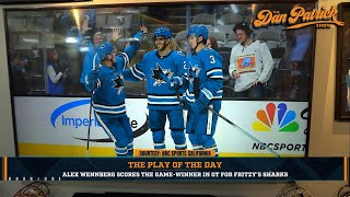 Play Of The Day Alex Wennberg Scores GameWinner In OT For Fritzys Sharks  11624 [upl. by Eem]