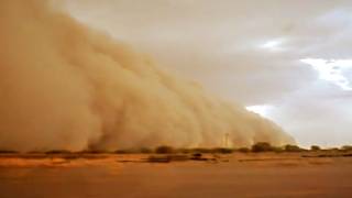 Tormenta de arena tipo Twister la implacable ira del desierto desatada [upl. by Eidassac]