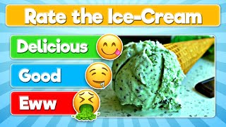 Ice Cream Flavors Tier List  Rate the Ice Cream Flavors [upl. by Rainwater]