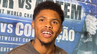 Shakur Stevenson PUTS GERVONTA DAVIS amp LOMACHENKO ON NOTICE Details hand injury amp free agency [upl. by Adda]