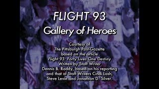 Gallery of HeroesThe Passengers and Crew of Flight 93 [upl. by Mcclenon]