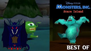 Monsters Inc Scare Island  BEST OF Compilation [upl. by Xanthe965]