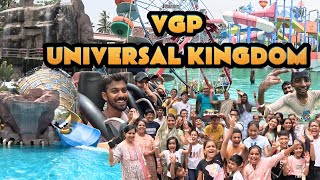 🤩VGP UNIVERSAL KINGDOM Amusement Park😍  CHENNAI SERIES  VLOG 06  4K [upl. by Blanca85]