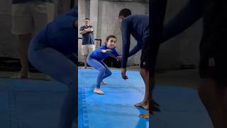 Nogi Lara Aguiar afiando as quedas para o ADCC Kids clasakuraba jiujitsu judo bjjvideos [upl. by Gilford336]