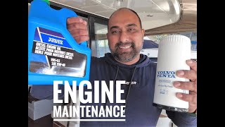 Engine Maintenance  Volvo Penta Diesel [upl. by Neuberger]