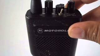 motorola radius p50 test 10072014 [upl. by Comras]