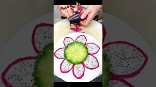 Beautiful🌻🌺🍓🍊 fruit🥒 platter🧑‍🍳fruitplatter fruitplate ideas arrangement decoration shorts [upl. by Herodias]