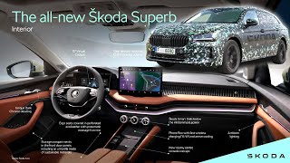 New 2024 Skoda Superb Interior Cabin Revealed [upl. by Anoj996]