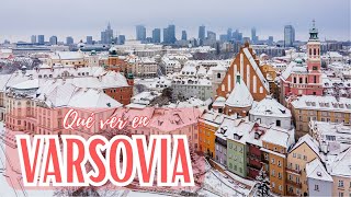 Guía de Varsovia al completo  ¿Qué ver y hacer en Varsovia  Polonia [upl. by Wymore516]