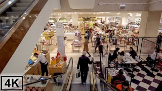 Selfridges London Luxury Store 🛍️🎅 Inside Look 👀 Walking Tour 4K 3D Audio [upl. by Diad]