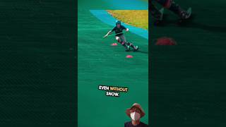 This Genious Invention Allows You to Ski Without Snow shortsvideos [upl. by Raynah]